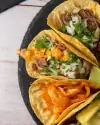 3 Tacos de ternera o pollo