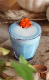 Blue Chai Latte