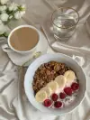Fruit, Granola, Yogurt