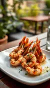 Gambas a la plancha