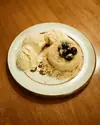 Copa de helado o vainilla