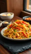 Egg Noodles With Vegetables