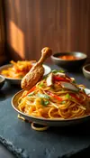 Egg Noodles With Chicken & Vegetables