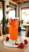 Naranja + fresa + ralladura limón