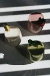Fresa + naranja + plátano