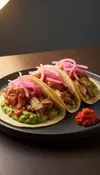 TACOS DE POLLO AHUMADO