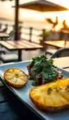 Beef Steak with Chimichurri Sauce