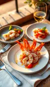 CARPACCIO DE GAMBAS ROJAS